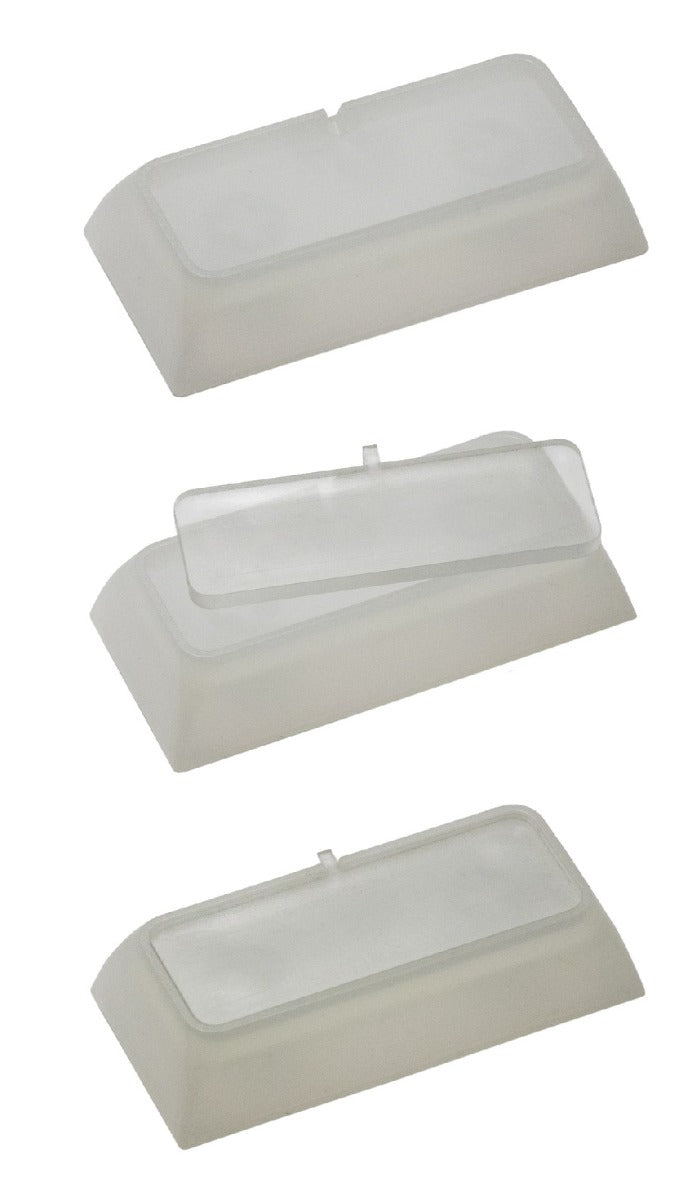 NevWear Transparent Double Relegendable DSA Keycaps (4 pack)