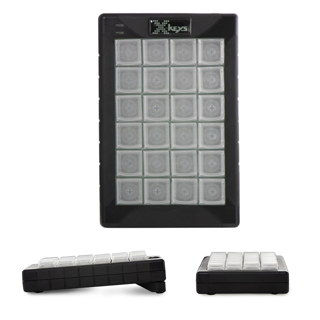 XK-24 Black & White USB Keypad
