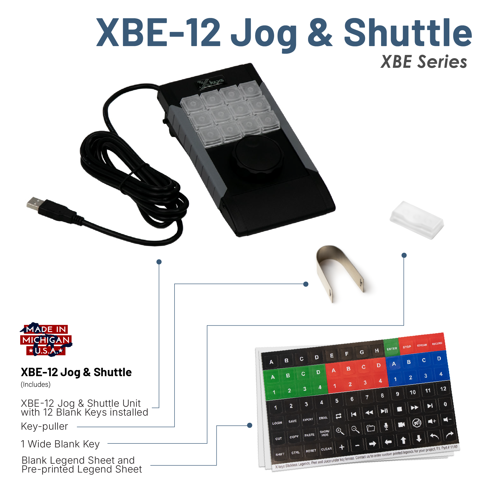 XBE-12 Jog & Shuttle