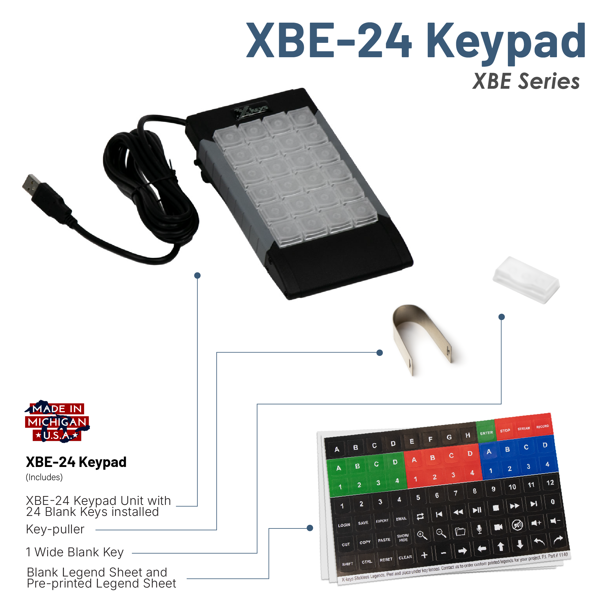 XBE-24 Keypad