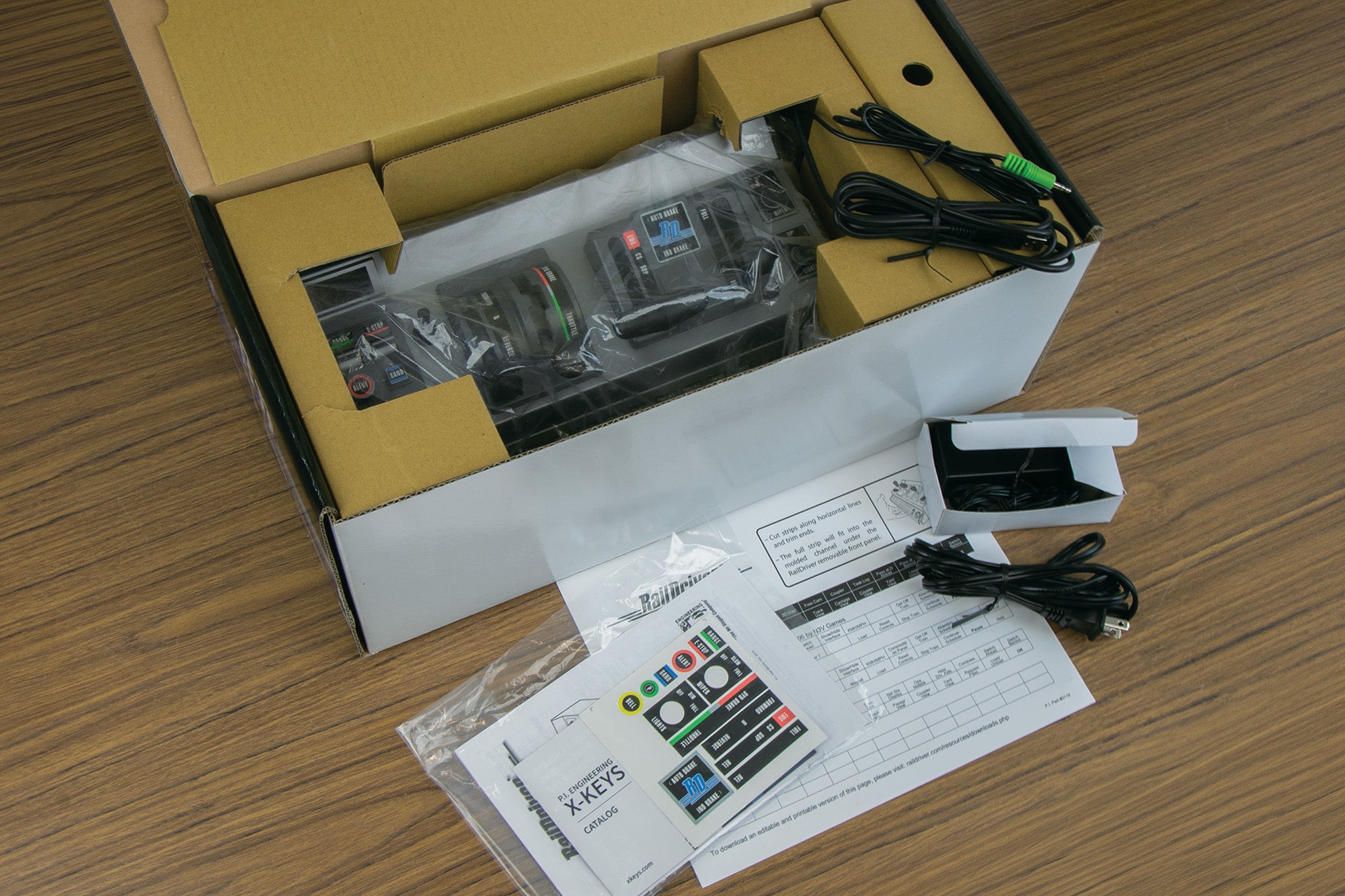 OPEN BOX RailDriver Desktop Train Cab Controller