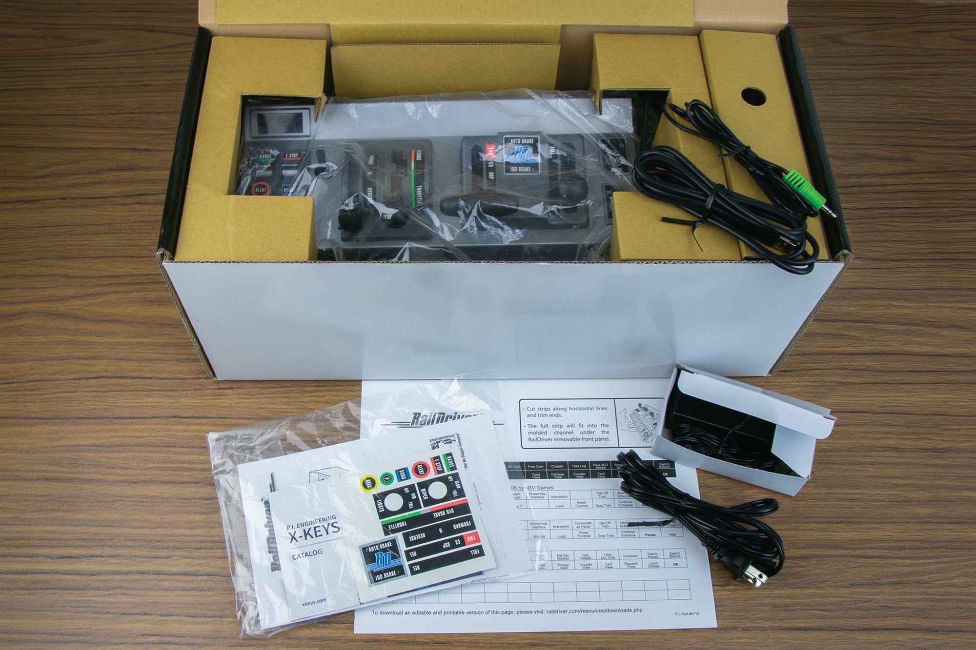 OPEN BOX RailDriver Desktop Train Cab Controller