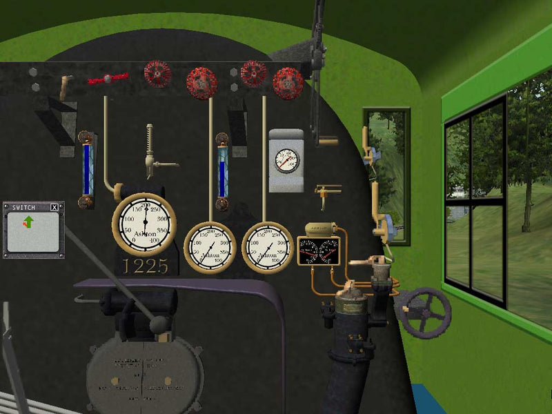 Berkshire 2-8-4 Class N Cab View