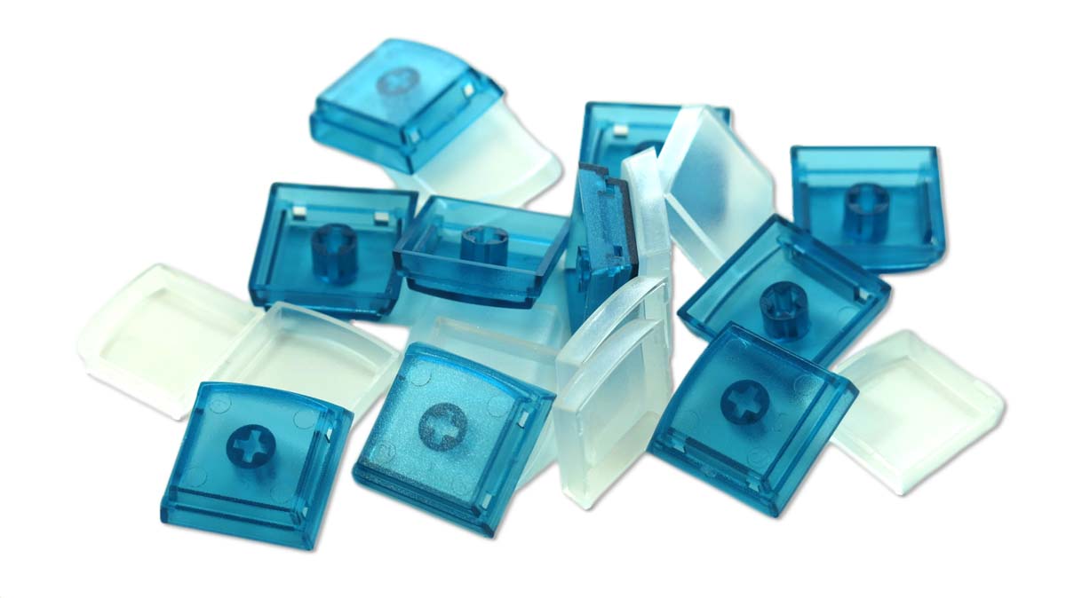 Blue Single Keycaps (10 pack)