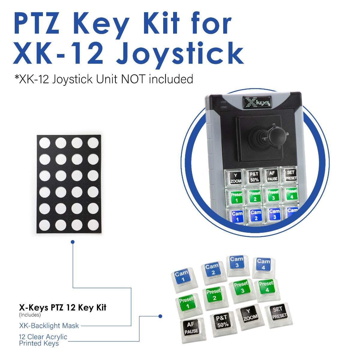 PTZ Key Kit for XK-12 Joystick