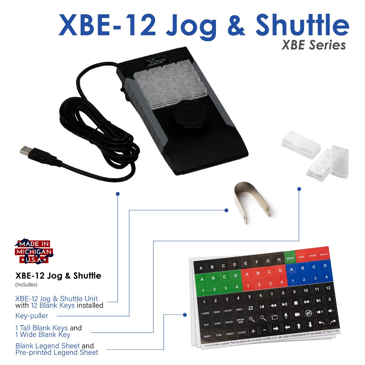 XBE-12 Jog & Shuttle