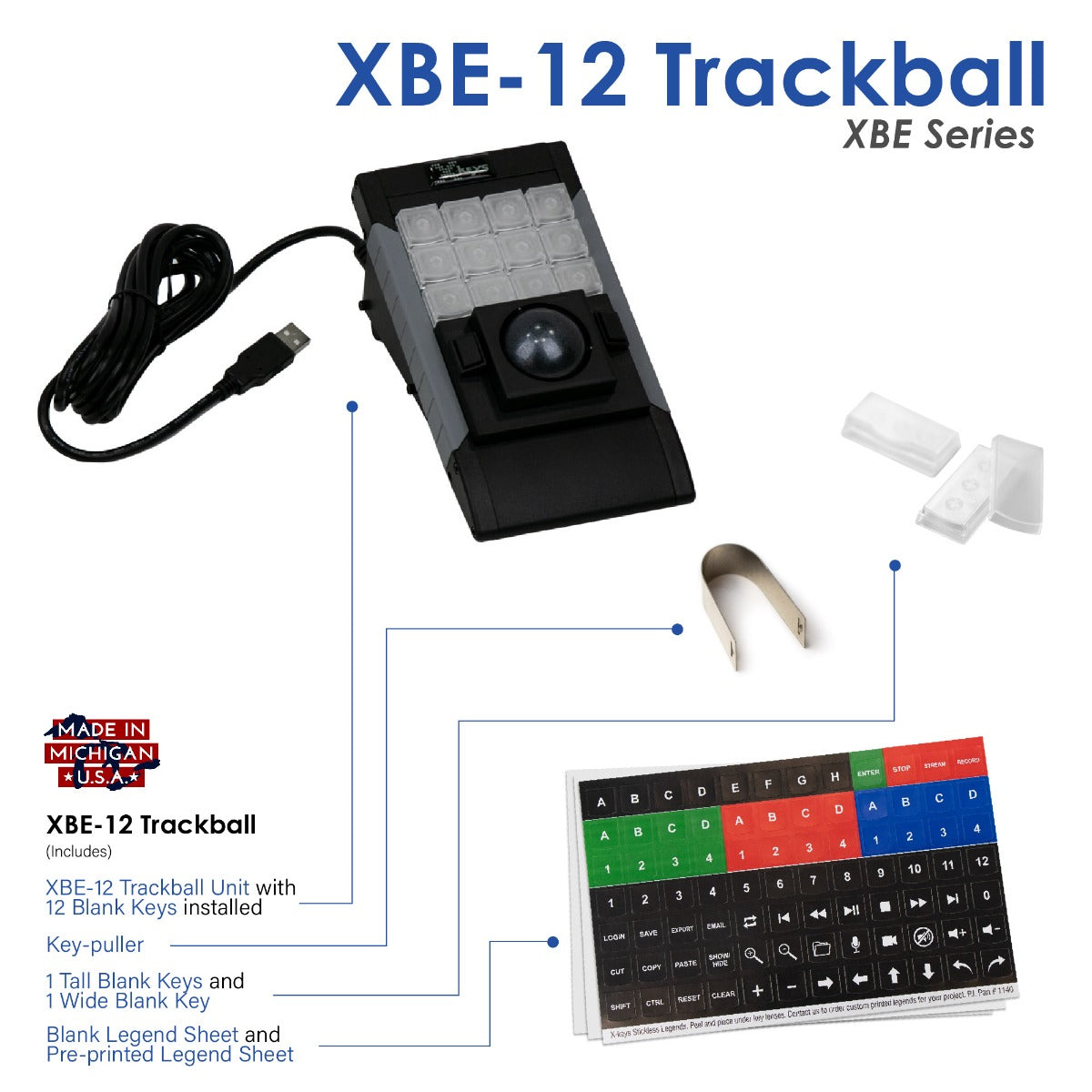 XBE-12 Trackball