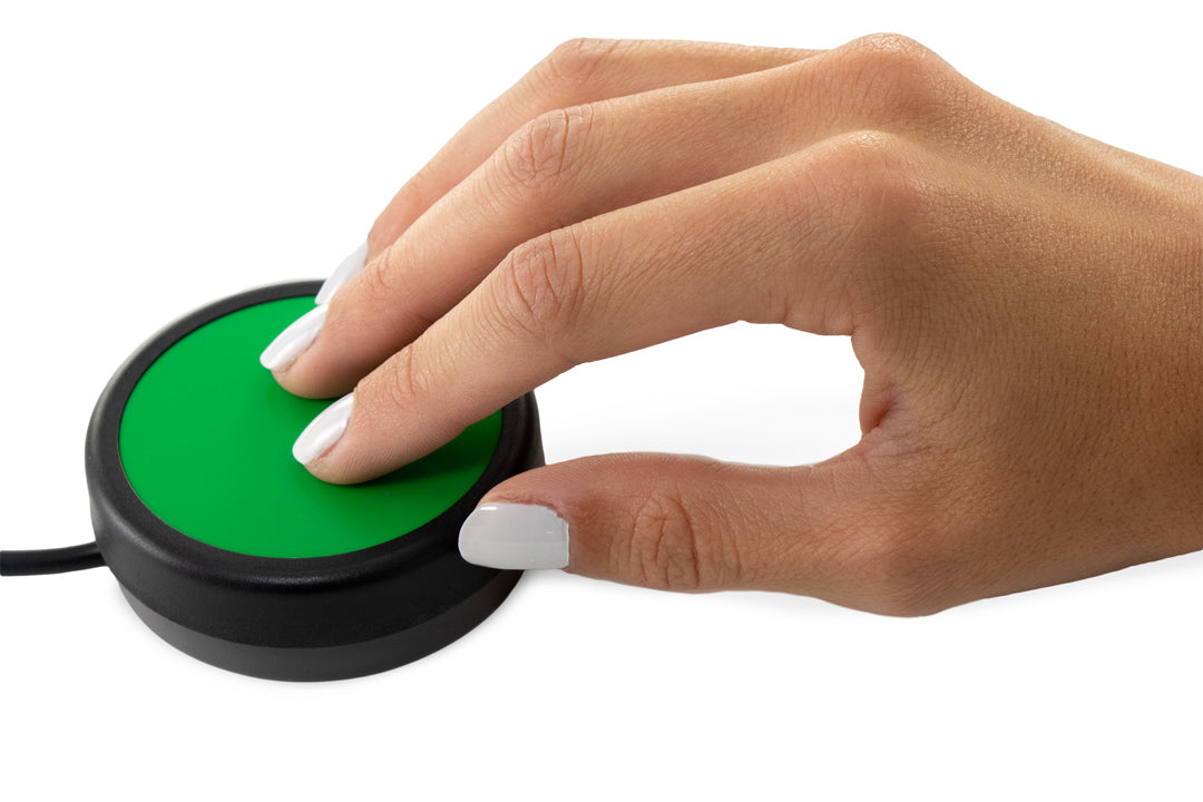 Green One Button Switch