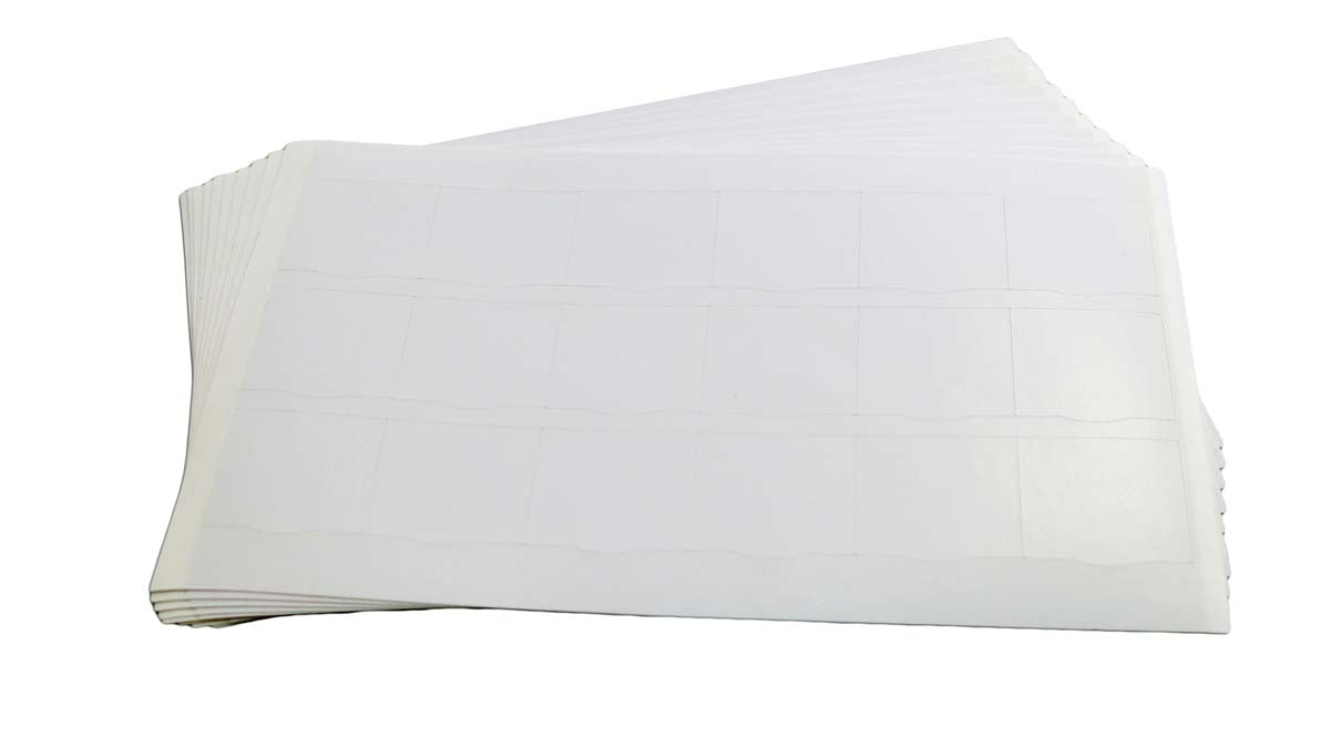 Quad Keys Blank Legend Sheet (10 pack)