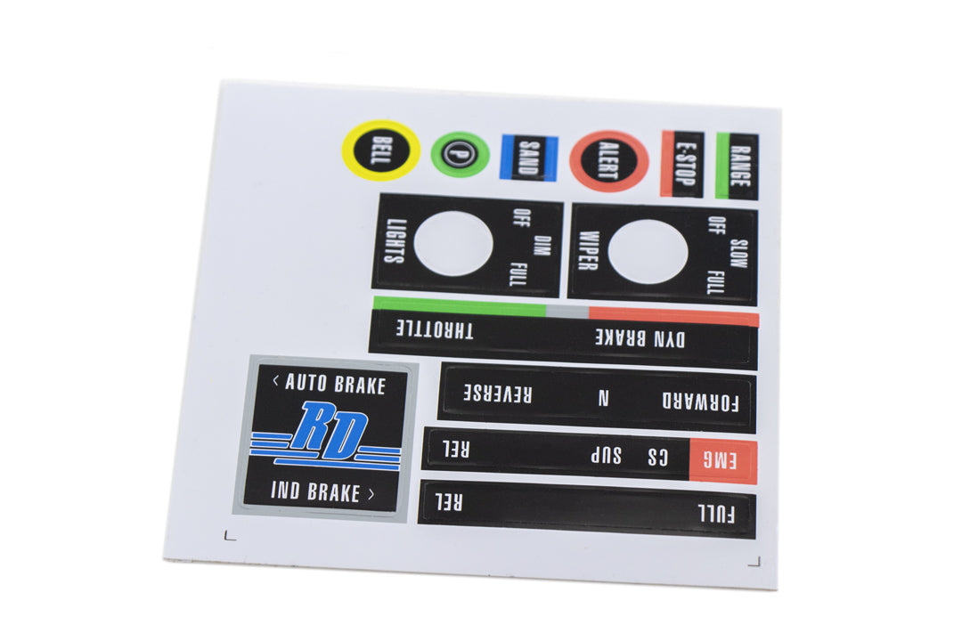RailDriver Sticker Set
