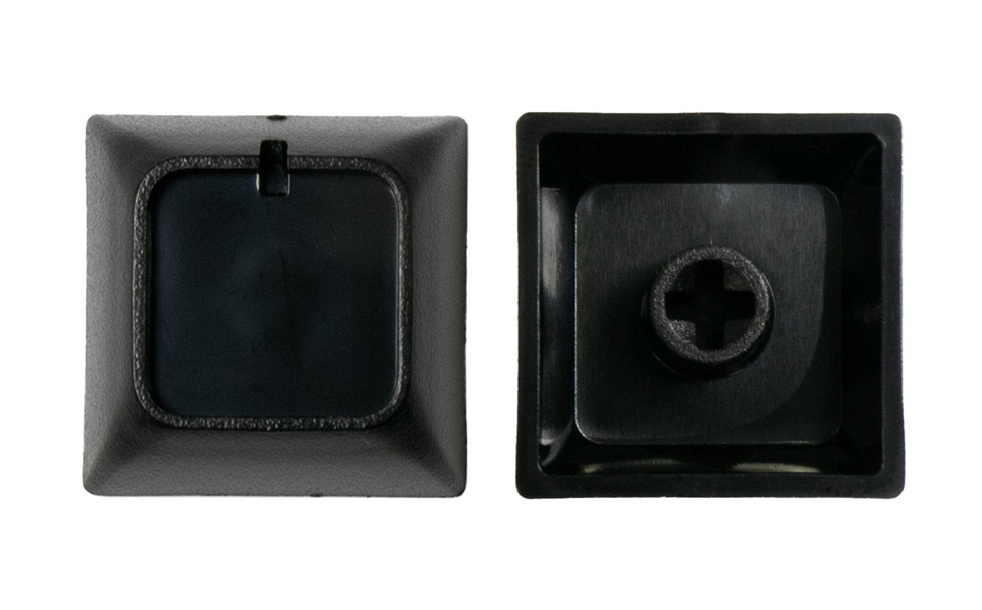 NevWear Black Single Relegendable DSA Keycaps (12 pack)