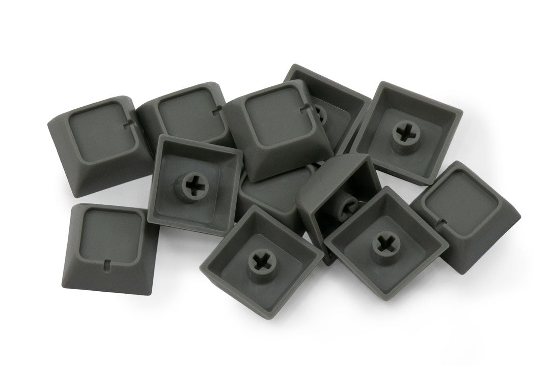 NevWear Gray Single Relegendable DSA Keycaps (12 pack)