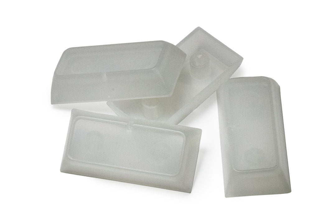 NevWear Transparent Double Relegendable DSA Keycaps (4 pack)