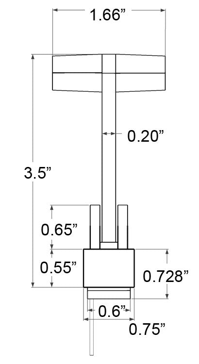 T-Bar Fader Component