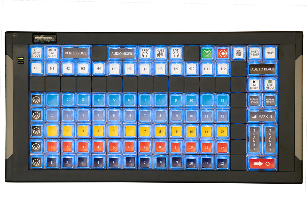 XKE-128 Wirecast Control Surface by X-keys